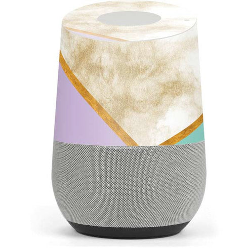 Angled Marble Google Home Skin